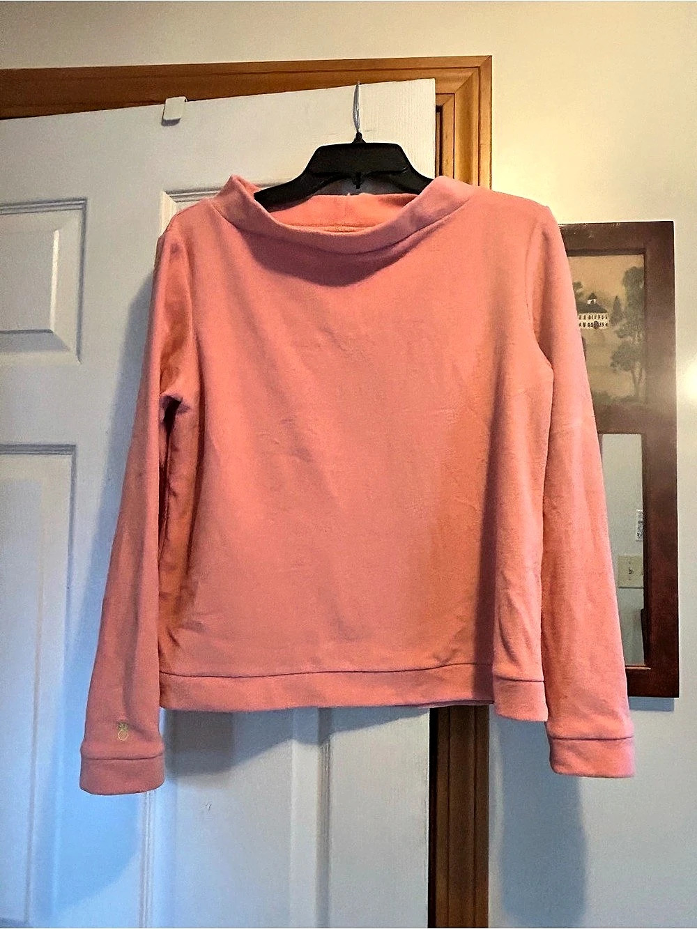 Dudley Stephens Park Slope Turtleneck Pink Size Small